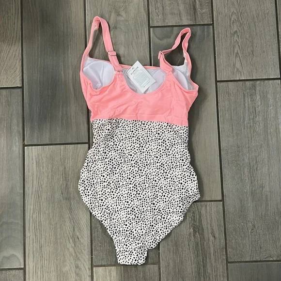 **Eomenie** One Piece Swimsuit Tummy Control Slimming Bathing Suit Cutout Large - Picture 5 of 6